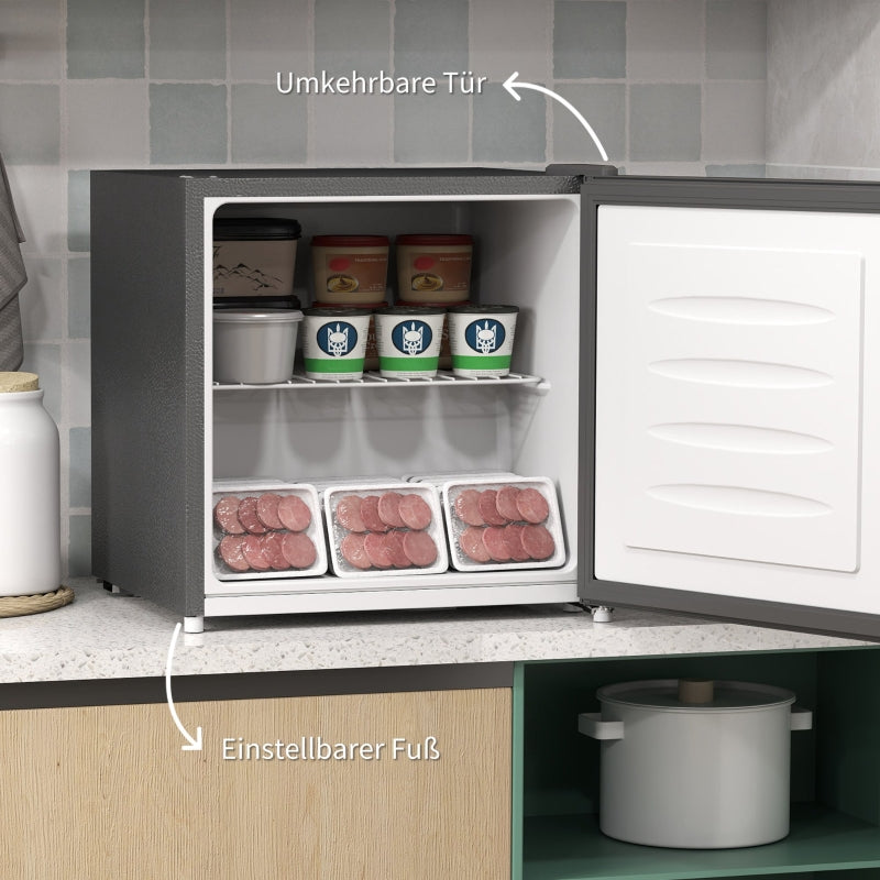 Mini Freezer Chest 35L Electric Freestanding 161W, Grey