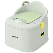 Children's Potty 3-in-1 Removable Top Max 50kg Faux Leather Grey