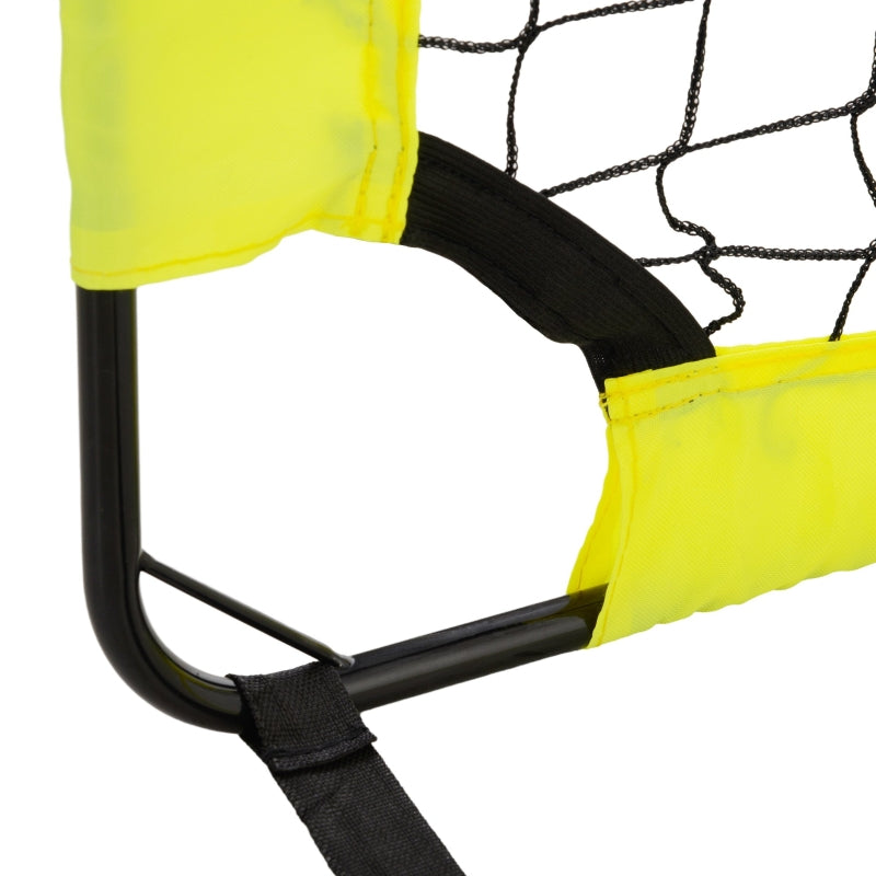 Football Goal Nets, Foldable Outdoor Training Equipment, Yellow
