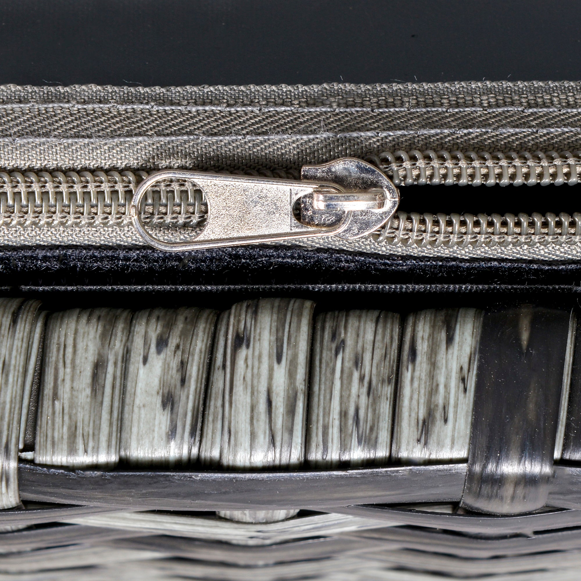 Rattan Garden Storage Box with Seat, 130L - Mixed Grey