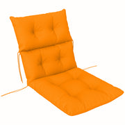 Rocking Chair Padded Seat Cushion 115 x 56cm - Orange