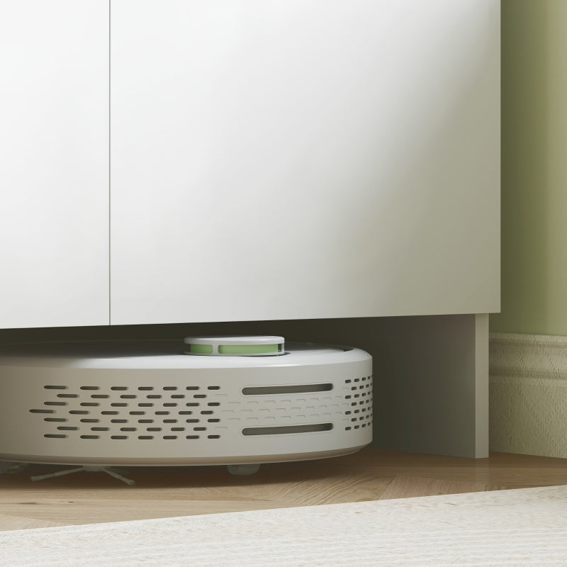 Kitchen Pantry Cabinet Shelves Microwave Shelf - White