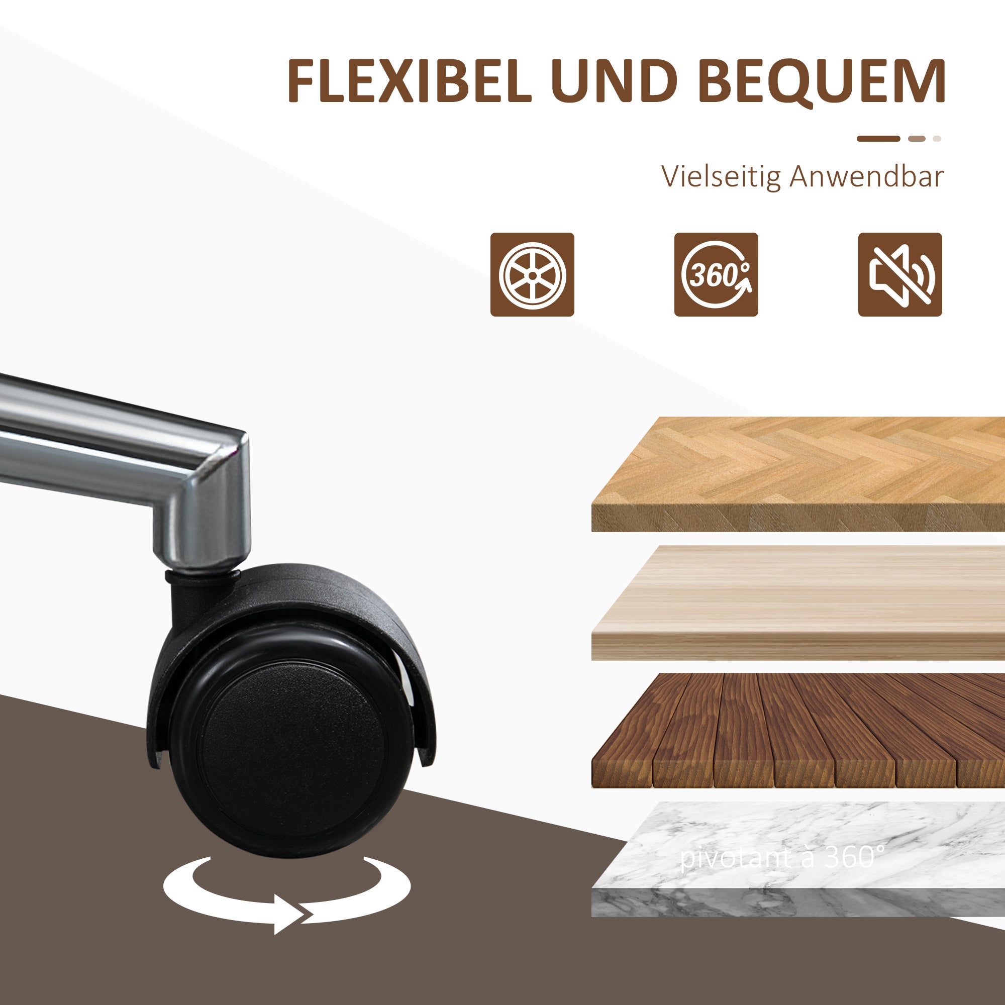 Vinsetto Office Chair, Height-Adjustable Swivel Tilt, Black