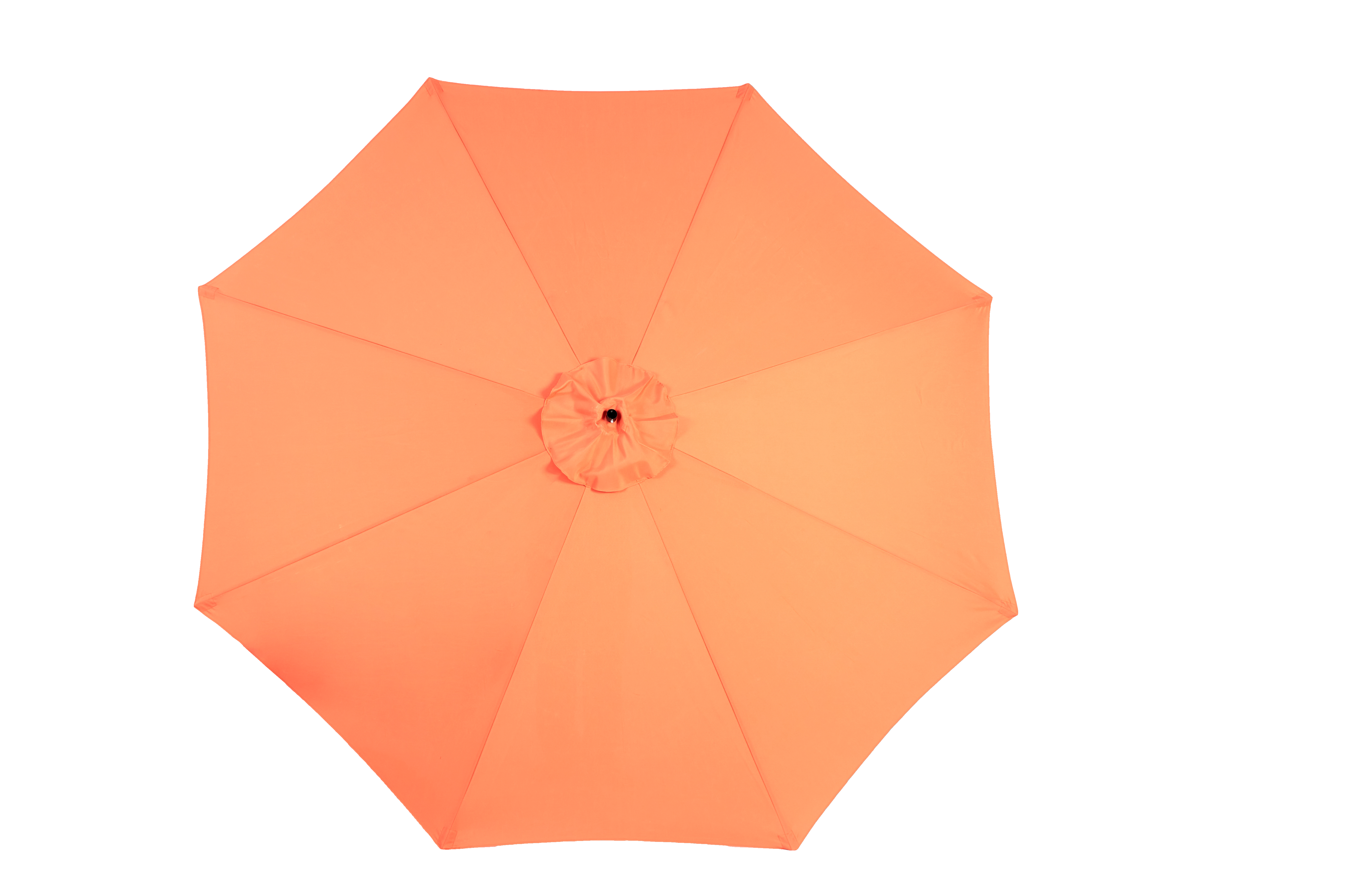 14.8 Ft Double Sided Outdoor Umbrella, Rectangular Large with Crank, Orange