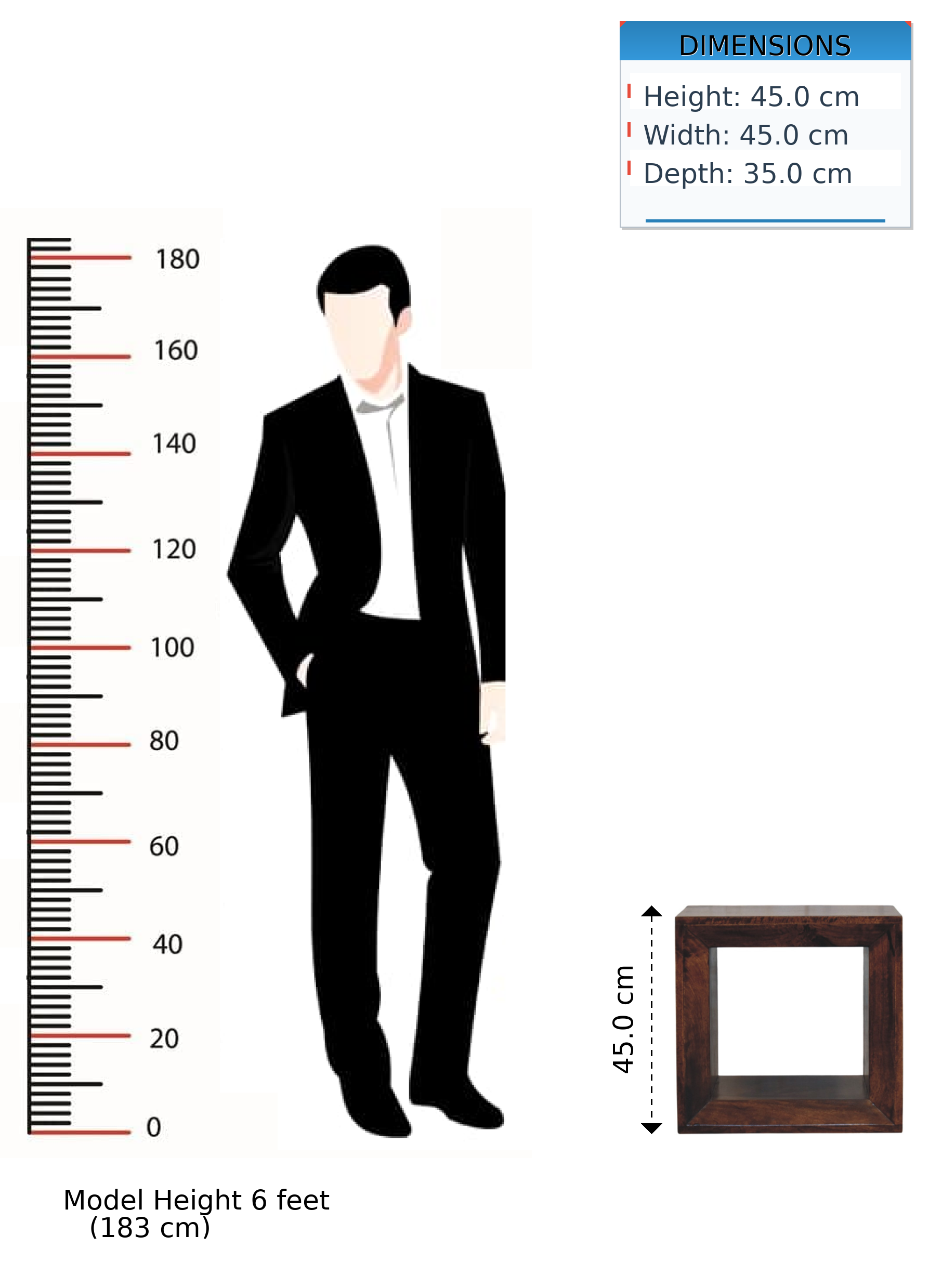 Solis Open Side Table California Walnut