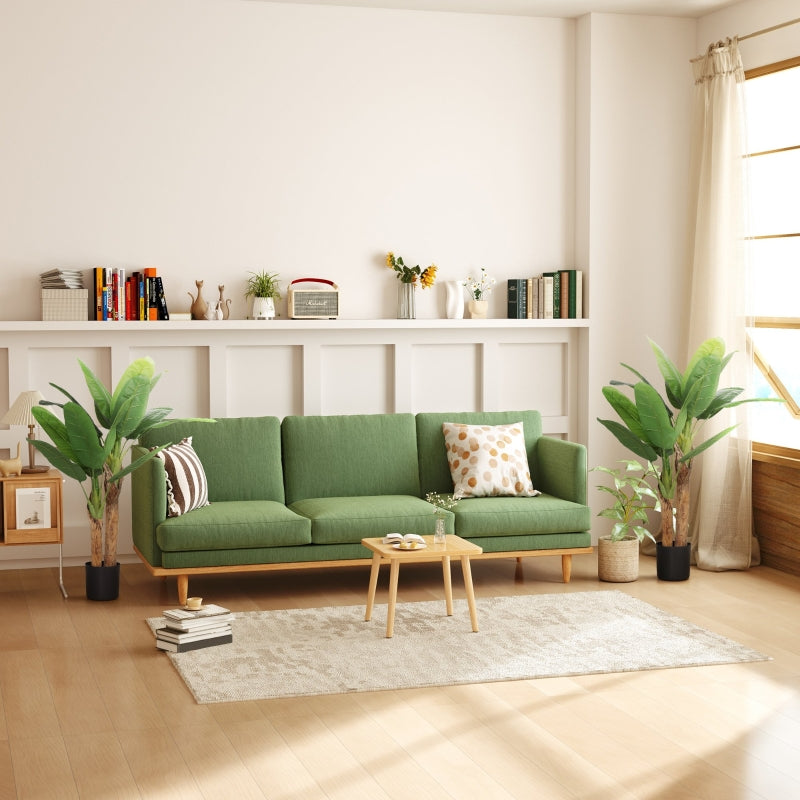 Artificial Banana Tree, Set of 2, 120 cm, Plastic