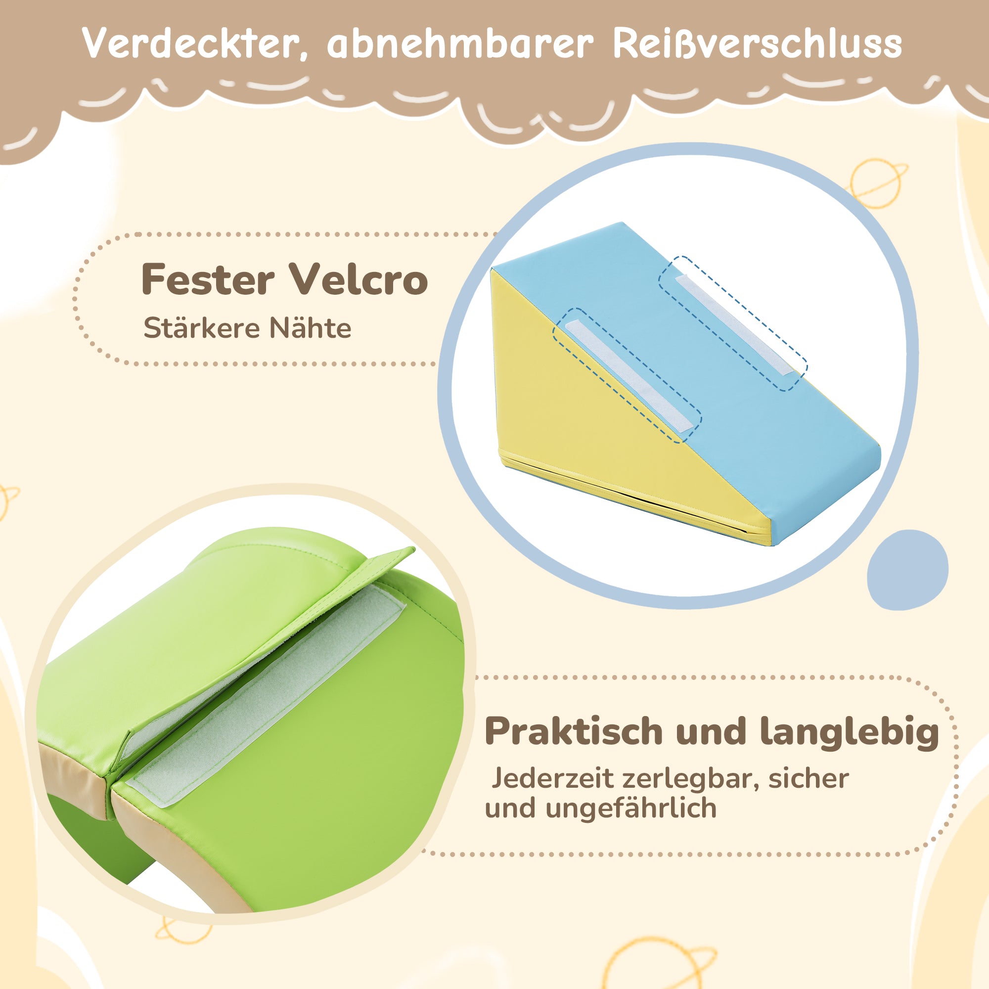 6-in-1 foam building blocks: creative play, crawling, sliding, colorful