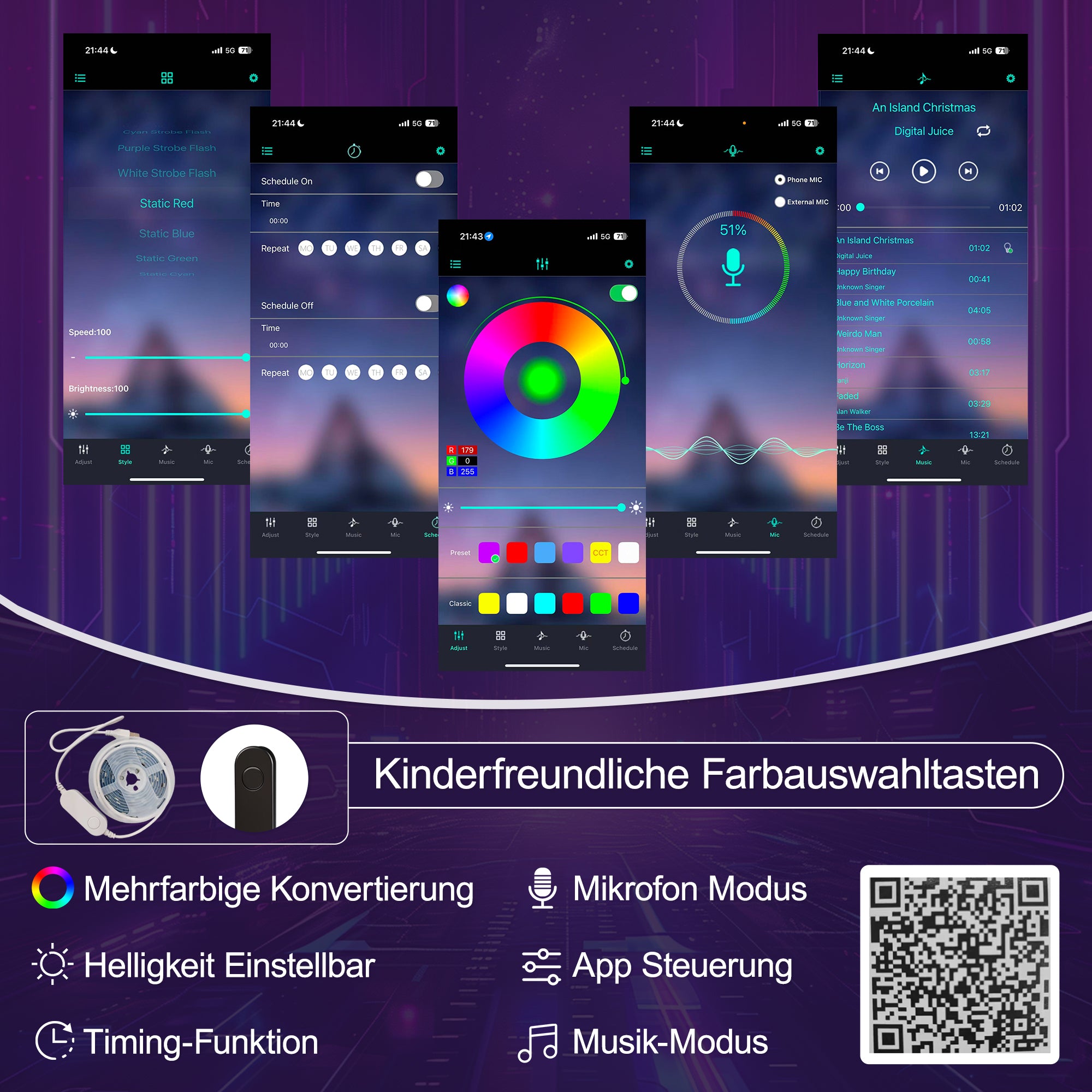 Daybed Sofa Bed 90x200cm Storage Compartment USB/Type C Two Drawers Linen Grey