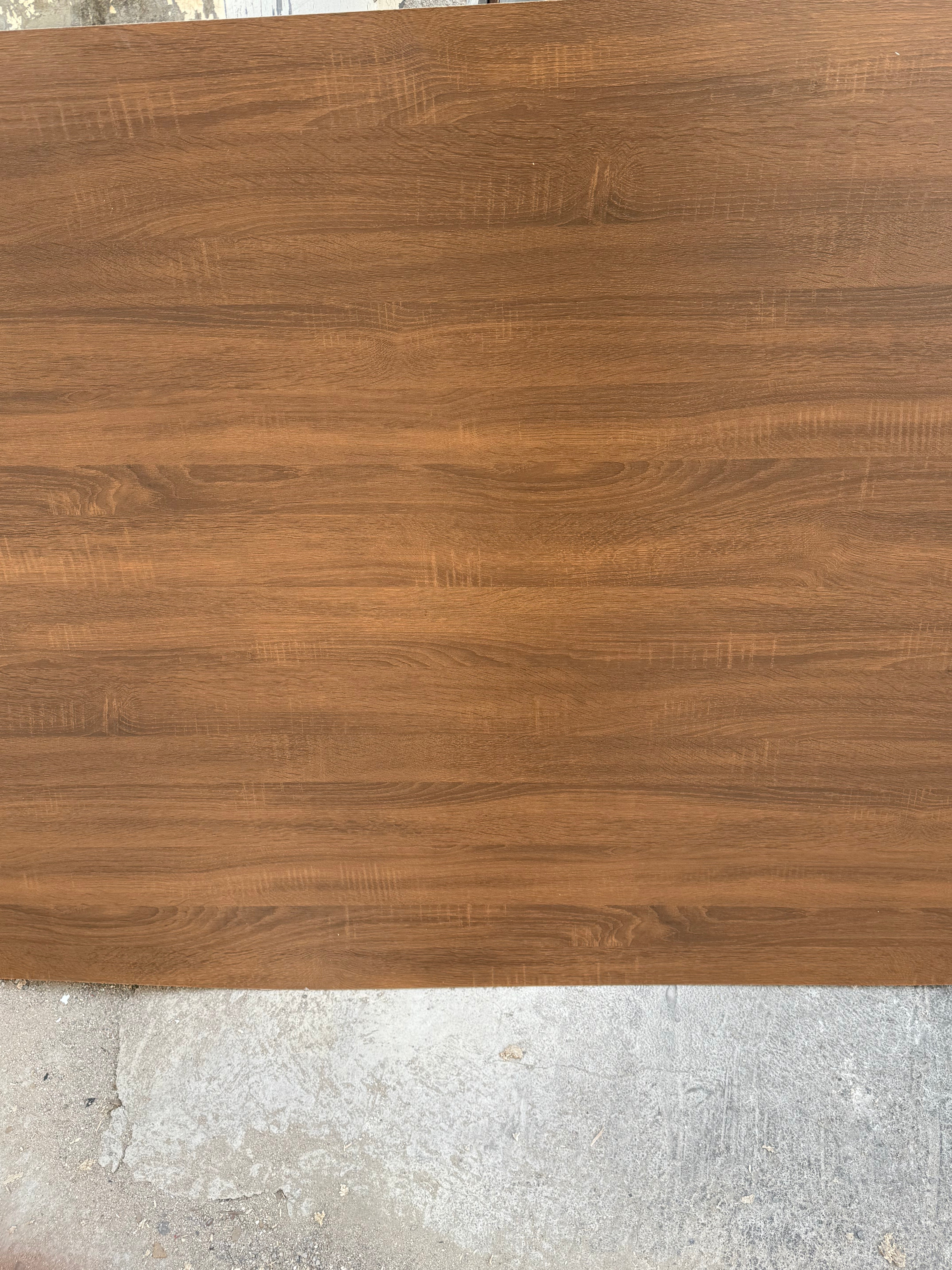 TV Cabinet Three-Door Base Cabinet, Compact Design, Black and Natural Wood