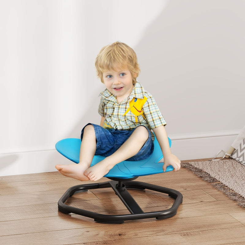 Sensory Swivel Chair, Balance and Coordination, Butterfly Shape, Blue