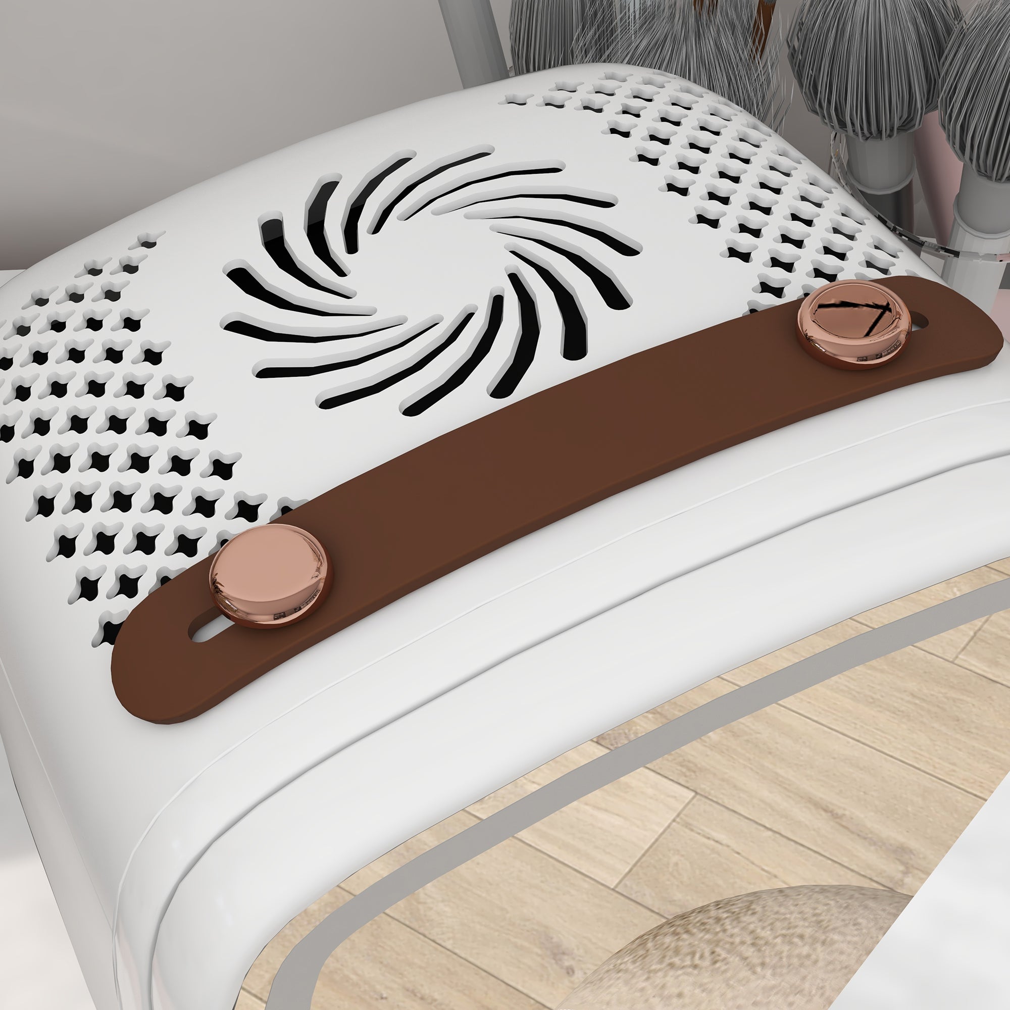 Mini Fridge 6L Cosmetic Cooling Portable White