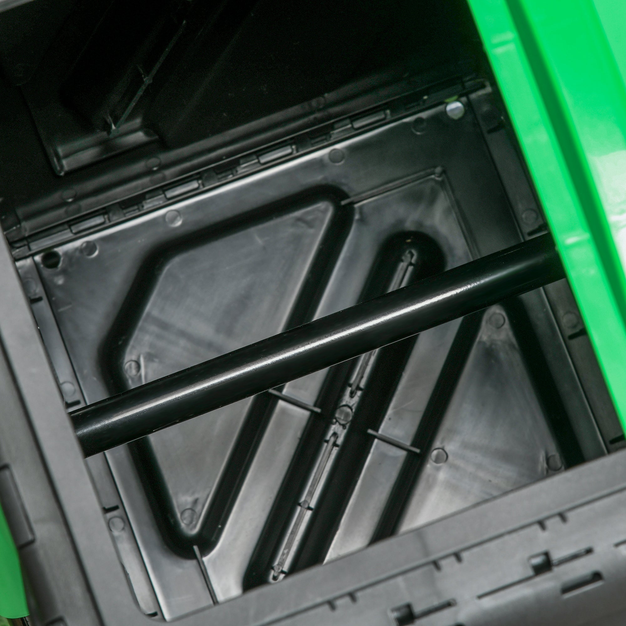 Composter, 65L Rotatable Fast Composter, Plastic