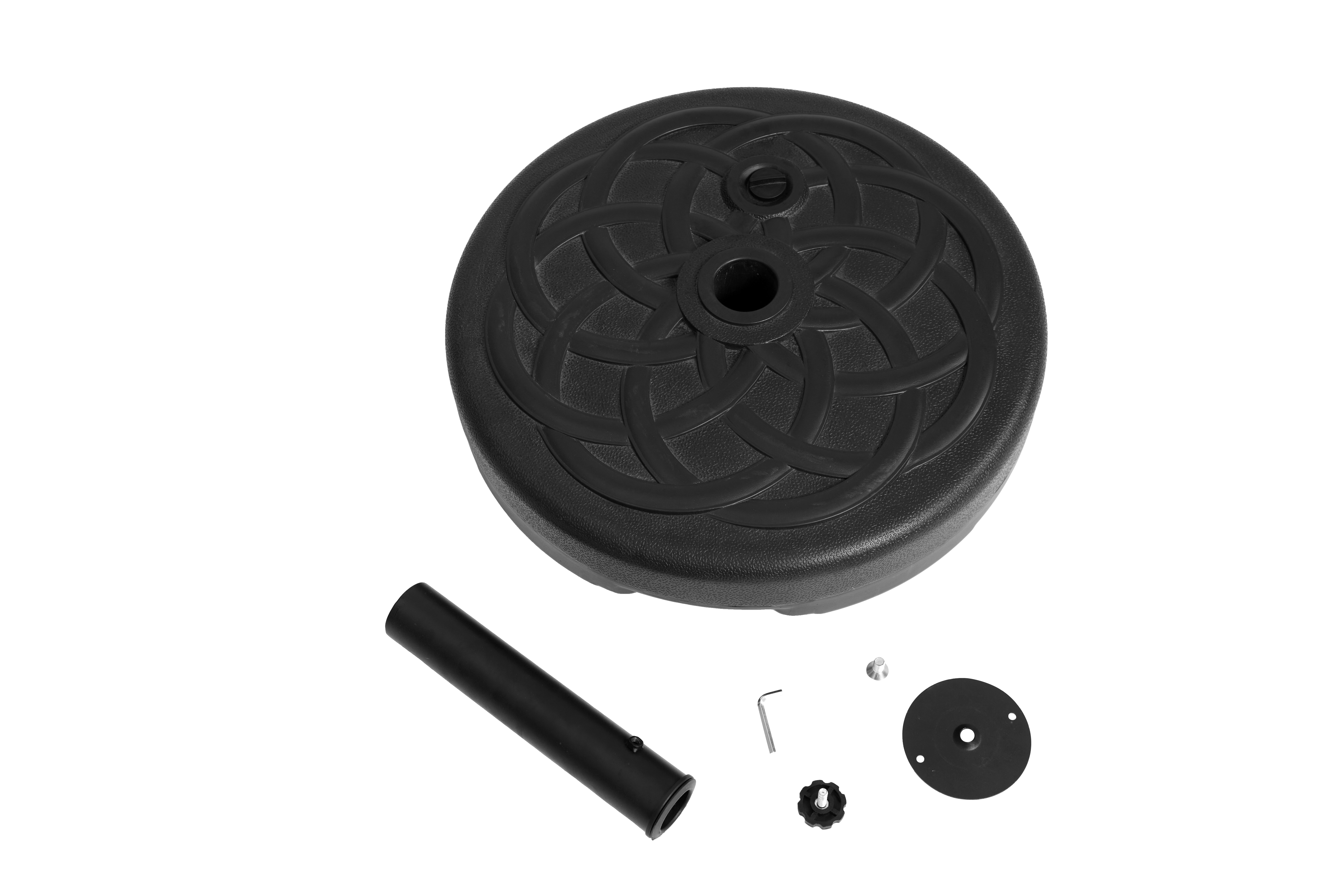 Umbrella Base, Water/Sand Filled, Black