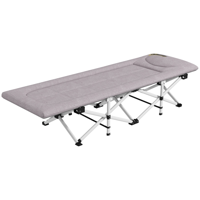 Camp Bed, Foldable, with Storage Bag, 200 kg Load Capacity, Oxford