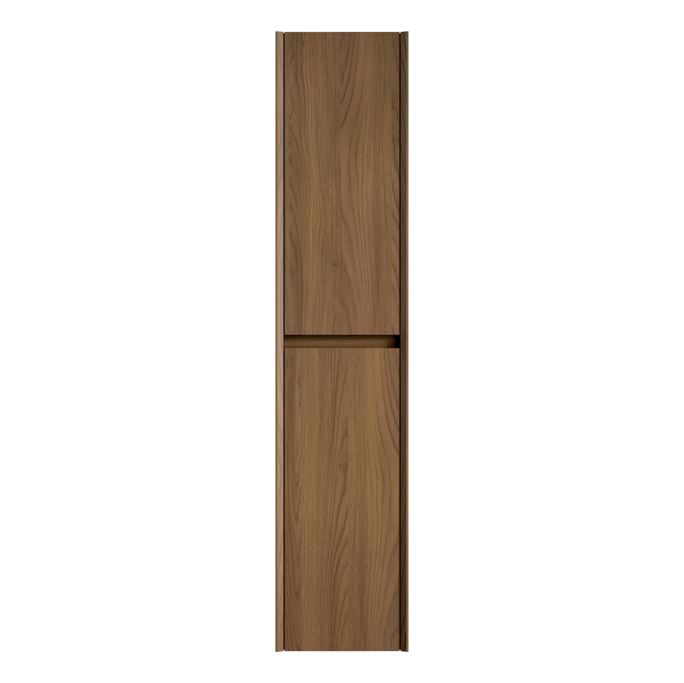 DACI 140cm Bathroom Wall Cabinet with 2 Doors, Slim Storage, Espresso