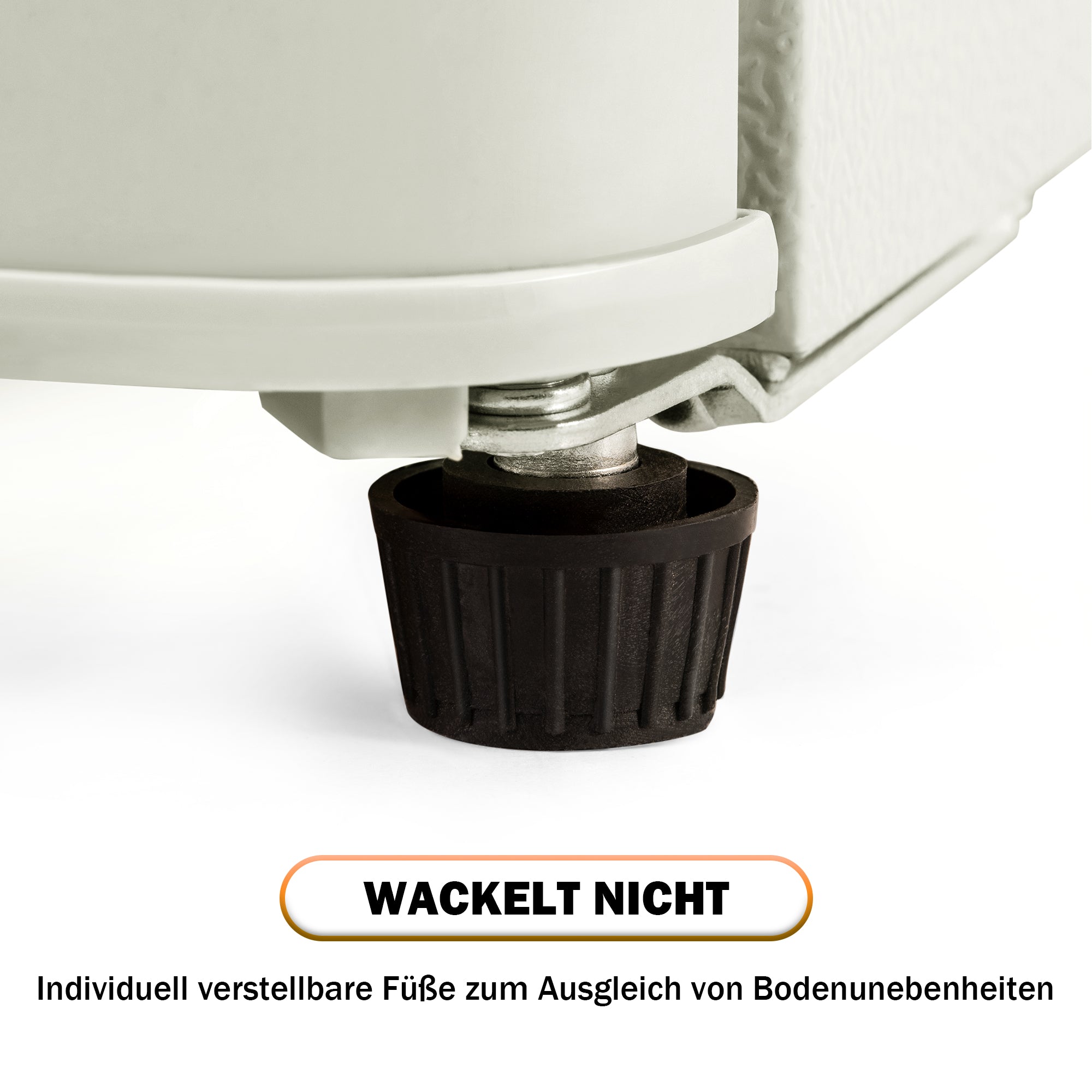 Retro Refrigerator Freezer, 60L Total Volume, 22L Freezer, Cream White