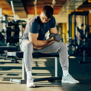 Dumbbell 2x15kg Hex Portable Hand Weights, Rubber