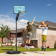Basketball Hoop, Portable Height Adjustable with Backboard, Steel