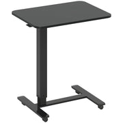 Standing Desk Height-Adjustable C-Shape Casters - Black