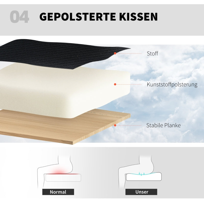 Drawing Chair with Lumbar Support, Height Adjustable, Swivel - Black