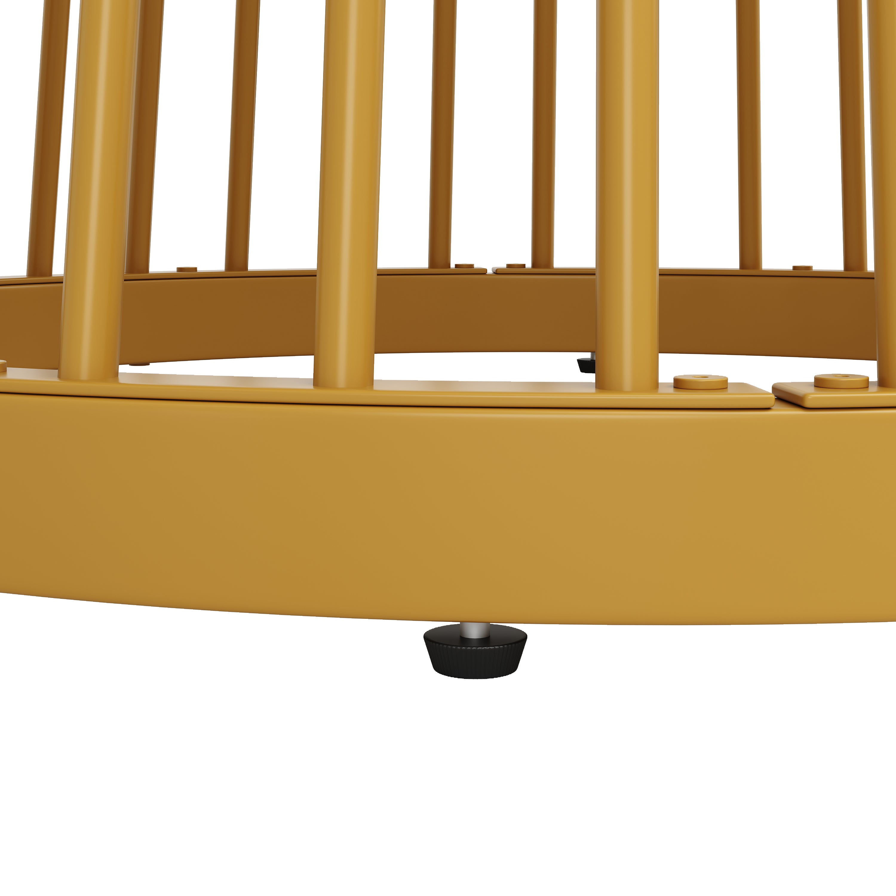 Round Dining Table 80cm 4-Person MDF Marbled Top Gold Legs