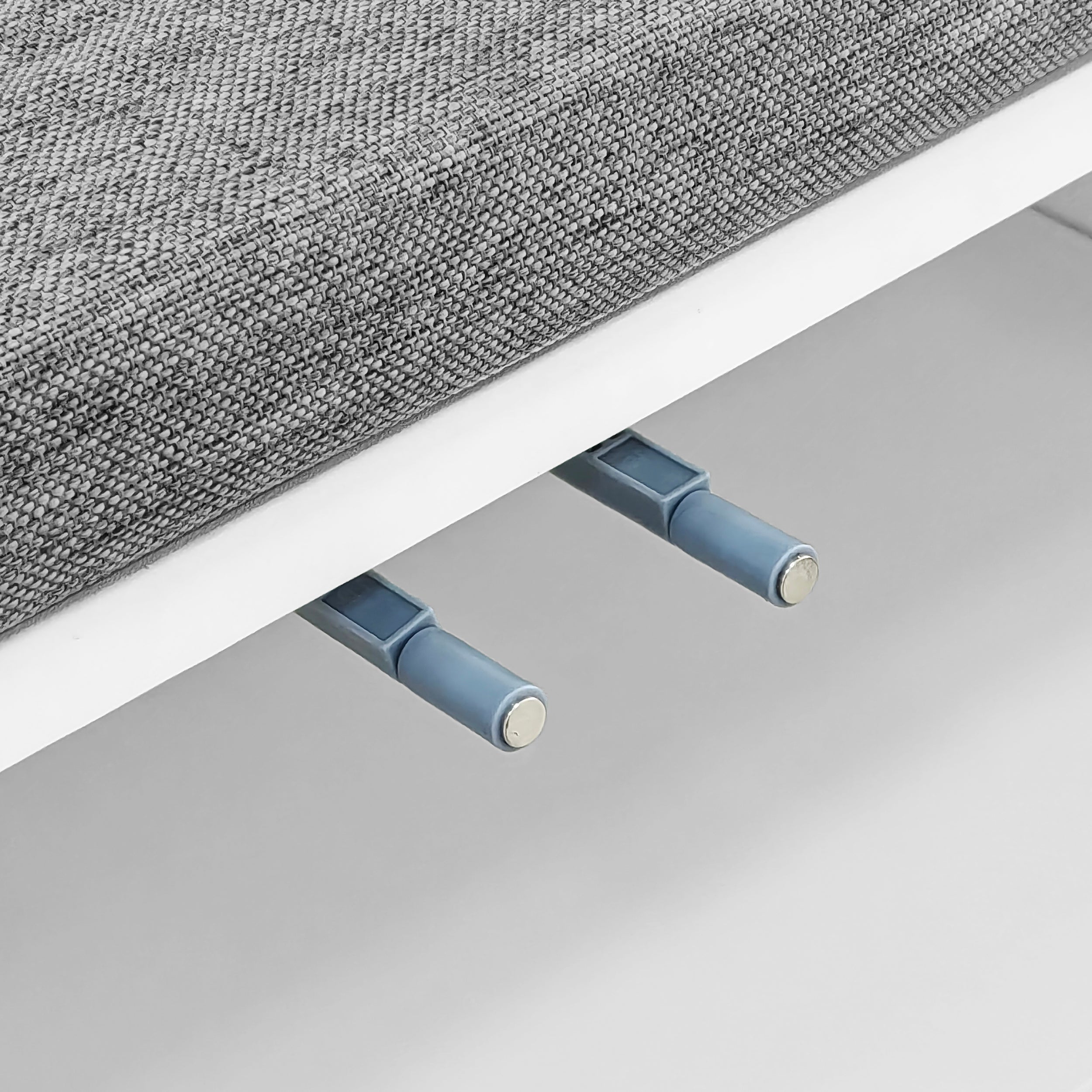 Wardrobe Set with Shoe Bench and Cushion, Front with Hooks