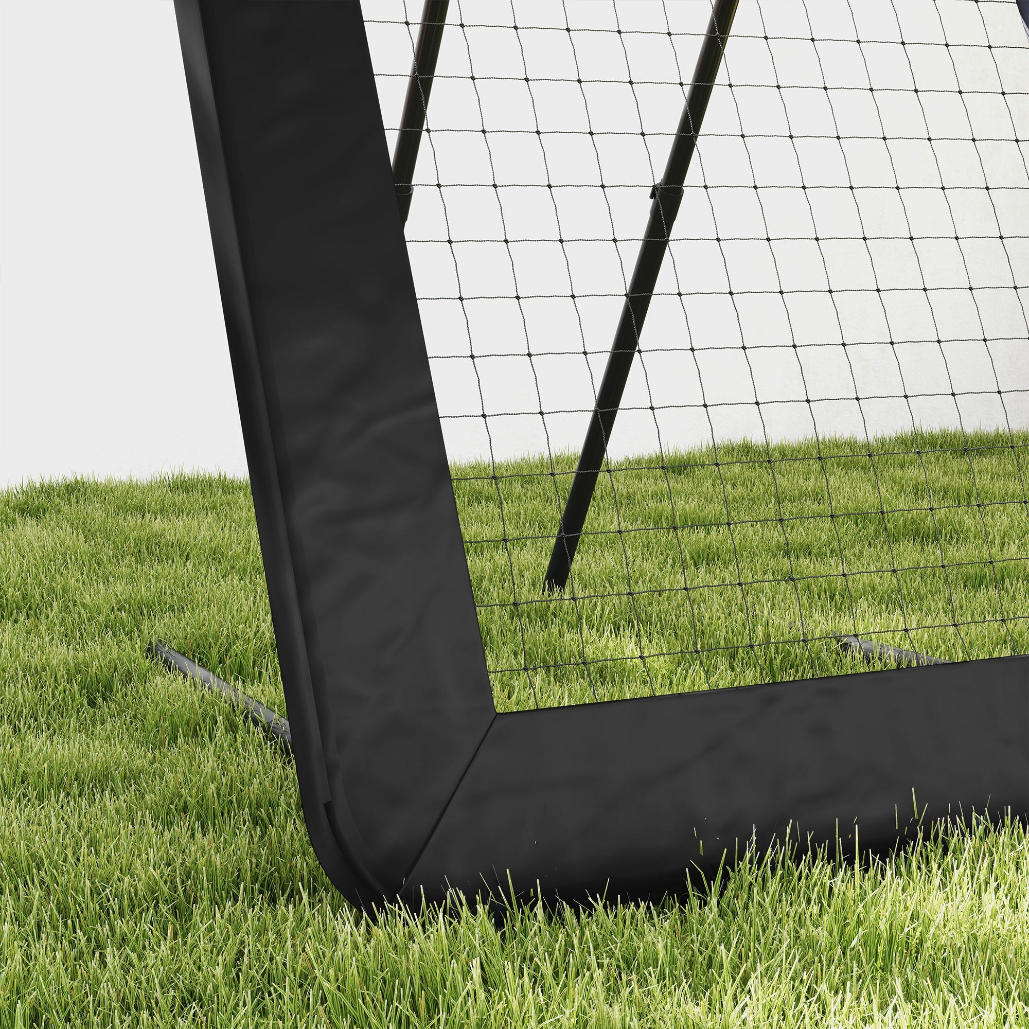 Football Goal Foldable Rebounder 5-level Adjustable Multi-sports