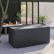 Garden Furniture Cover, Waterproof Rectangular Table Chair Set, 420D Oxford Fabric