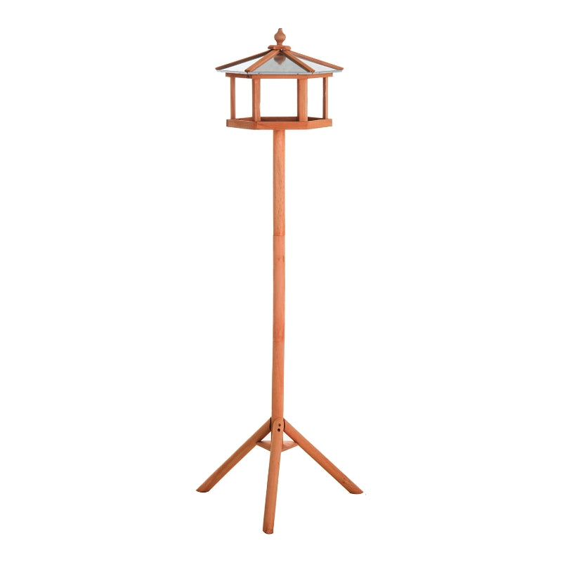 Wooden Bird Table Garden Feeding Station, 153cm