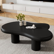 Coffee Table Irregular Cloud-Shaped 97x67x32cm - Lacquered MDF