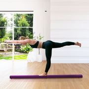 Foldable Balance Beam, Non-Slip, Suede, Purple