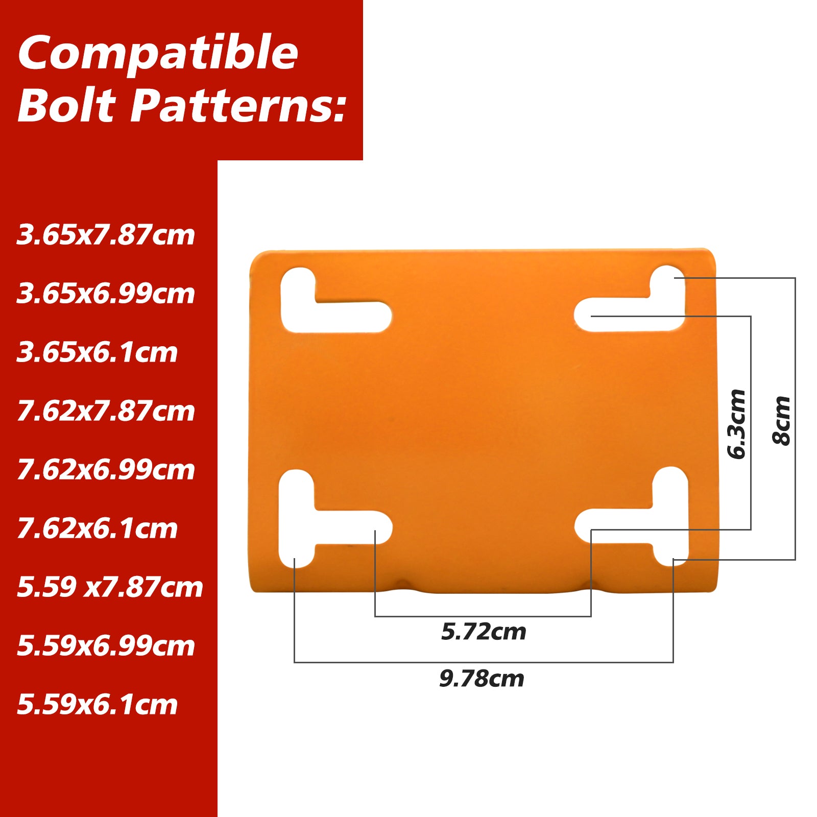 Basketball Rim Replacement, 45.72cm Heavy Duty Flex, Orange
