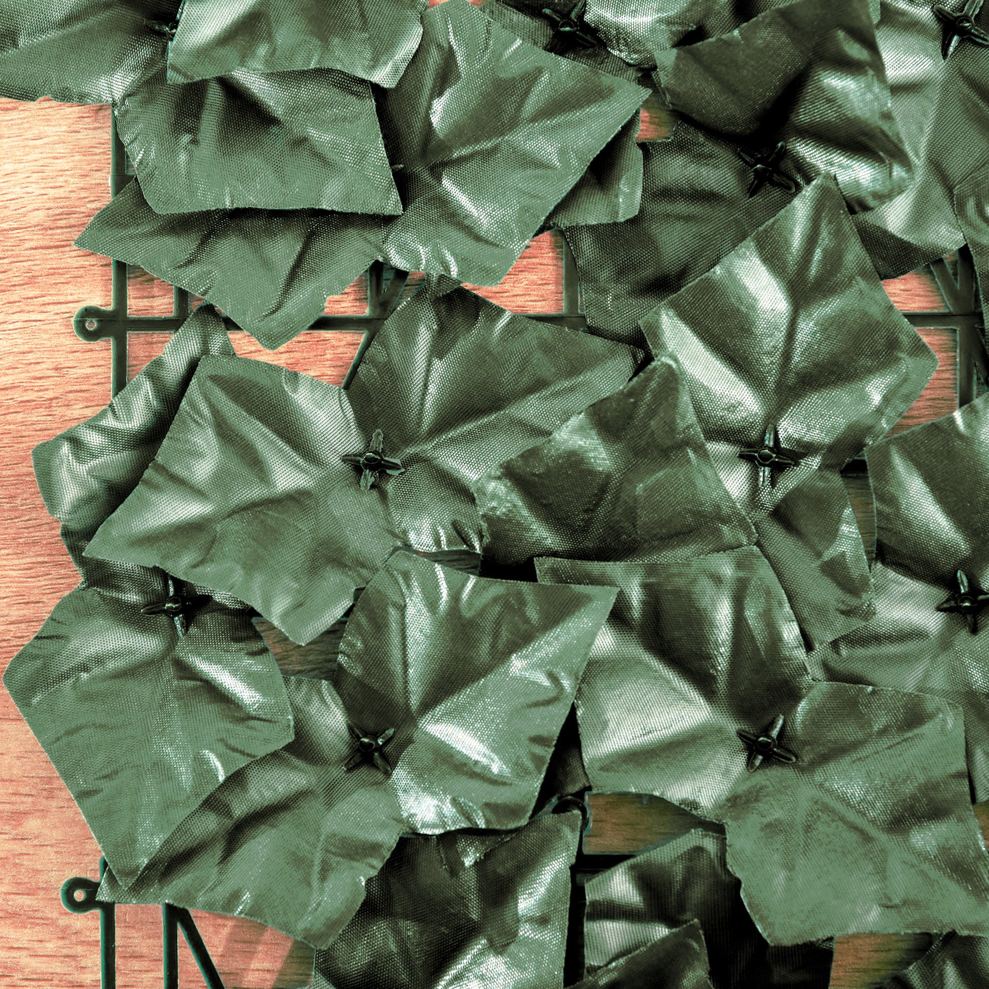 Artificial Hedge Privacy Screen, 300x100cm UV-Resistant Easy Care, Dark Green