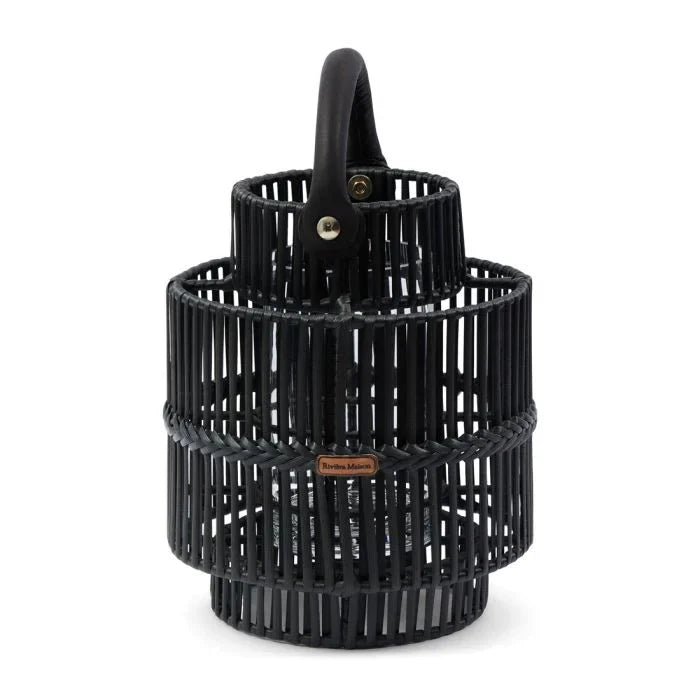 Bartolome Outdoor Medium Lantern (Black)