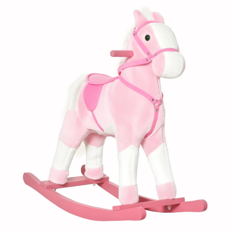 Children's Rocking Horse Rocking Animal Toy Pink