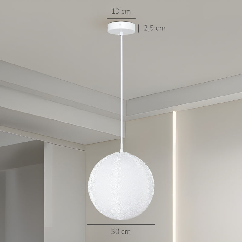 3D Moon Pendant Light, App Control Music Lamp, CCT and RGB Color Chang ...
