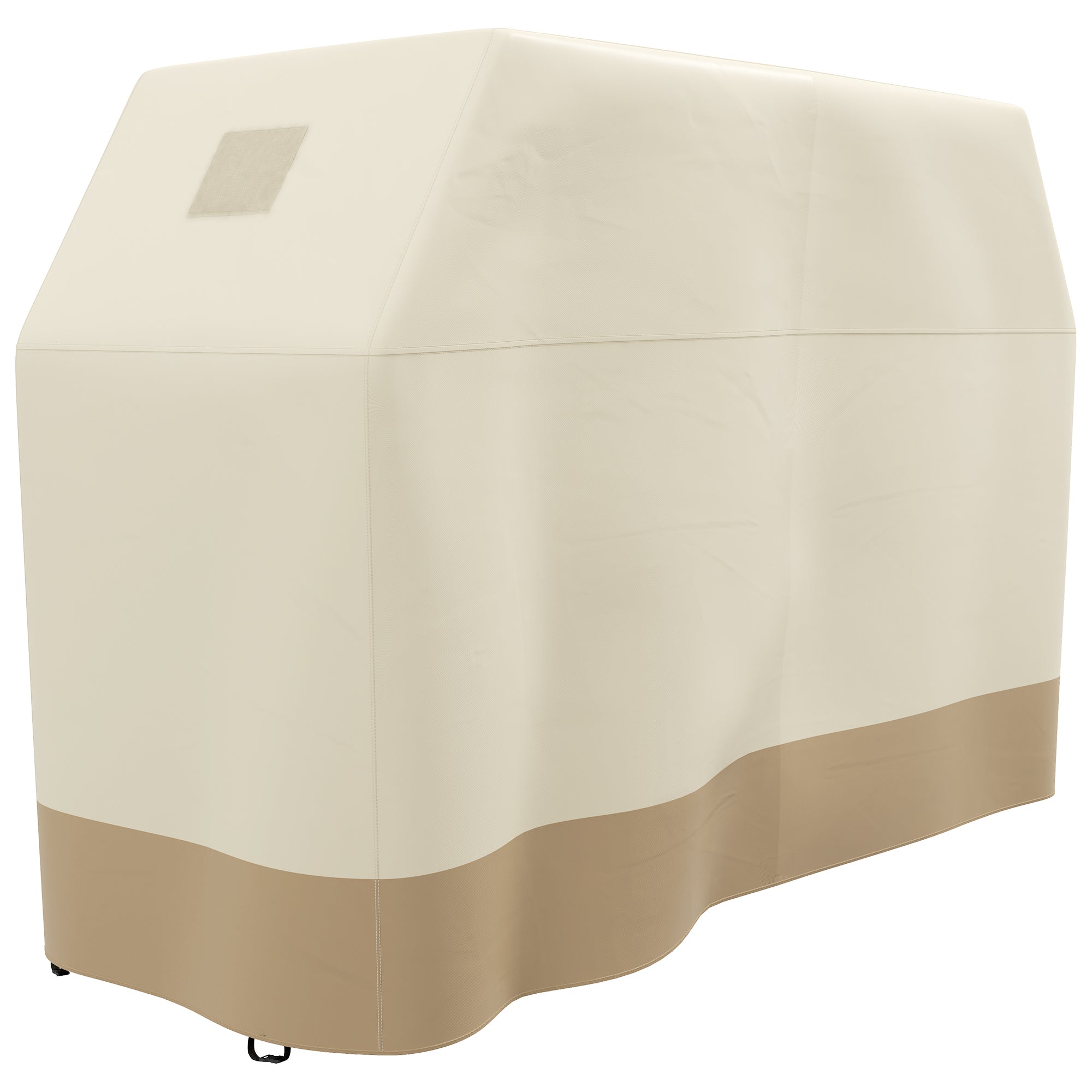 Protective Grill Cover, 71W x 188Lcm PU Coated, Beige