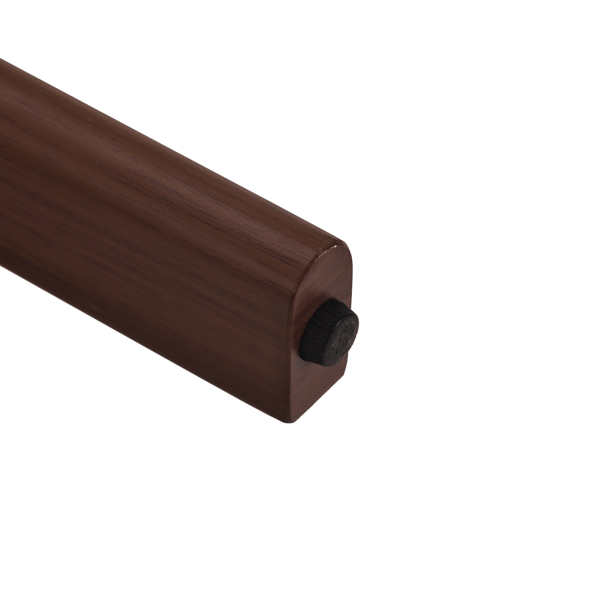 Ergonomic Dining Chairs Set of 4 with Thick Padding and Height-Adjustable Feet, Wood Look