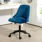 Office Chair Swivel Height Adjustable Ergonomic Desk Chair, Blue