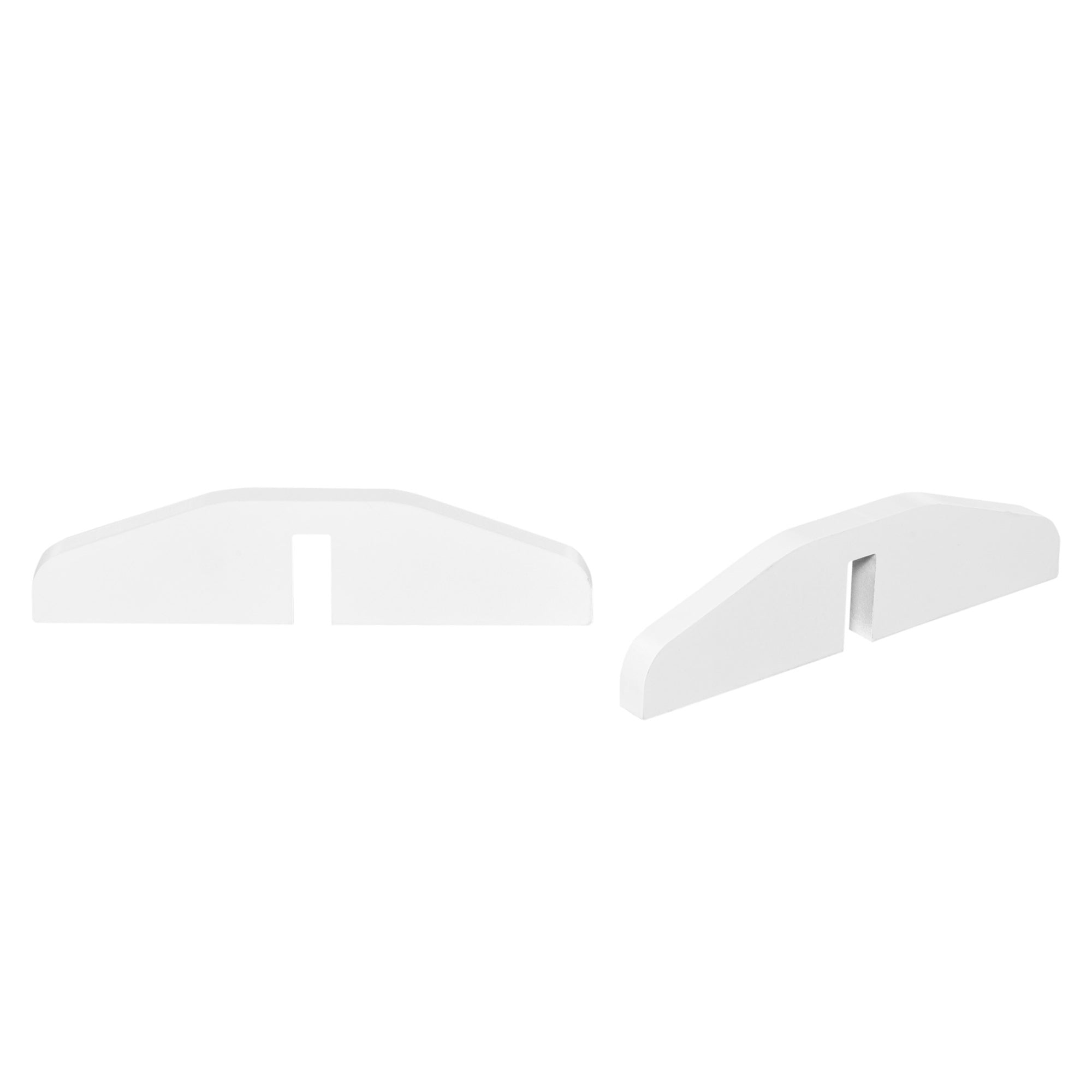 Dog Barrier Safety Gate, 3-Part Foldable MDF White