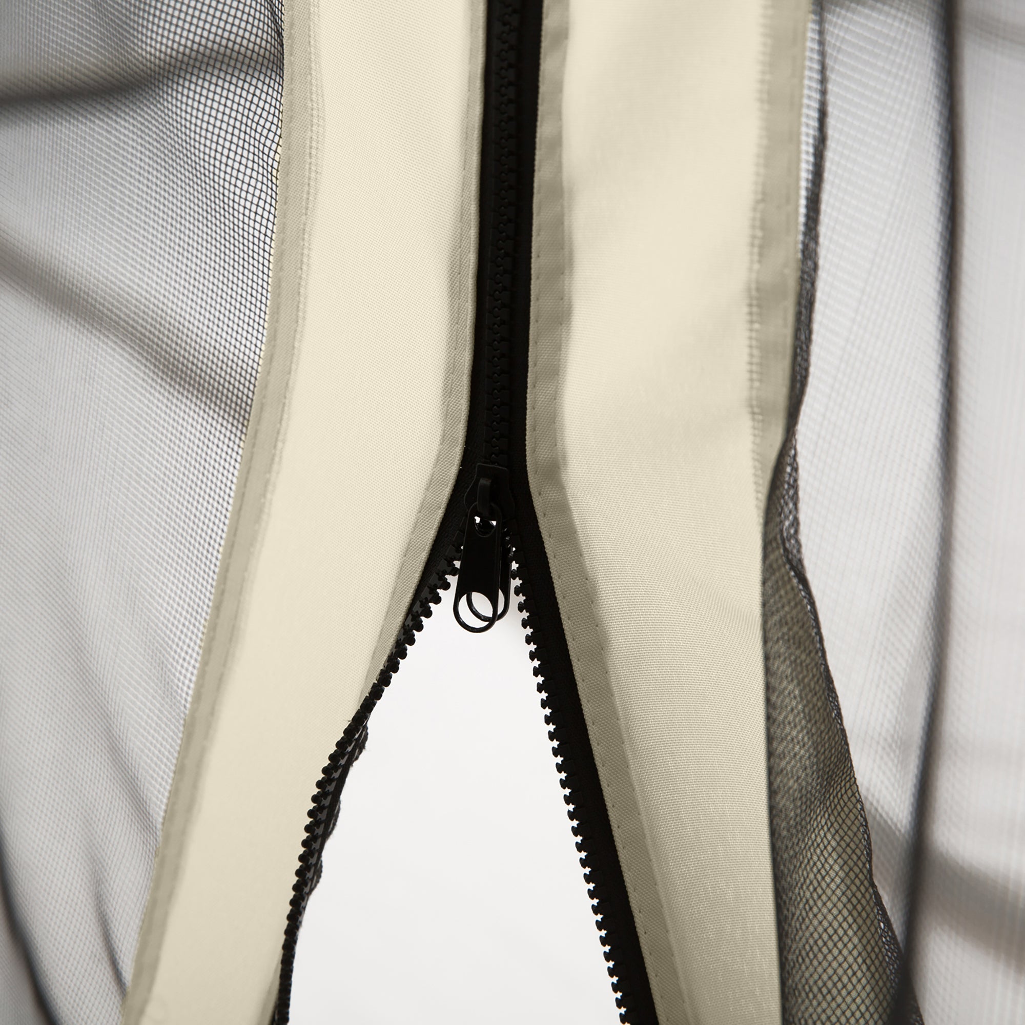 Mosquito Net 3x4 Gazebo 4 Side Panels Nylon Mesh, Black