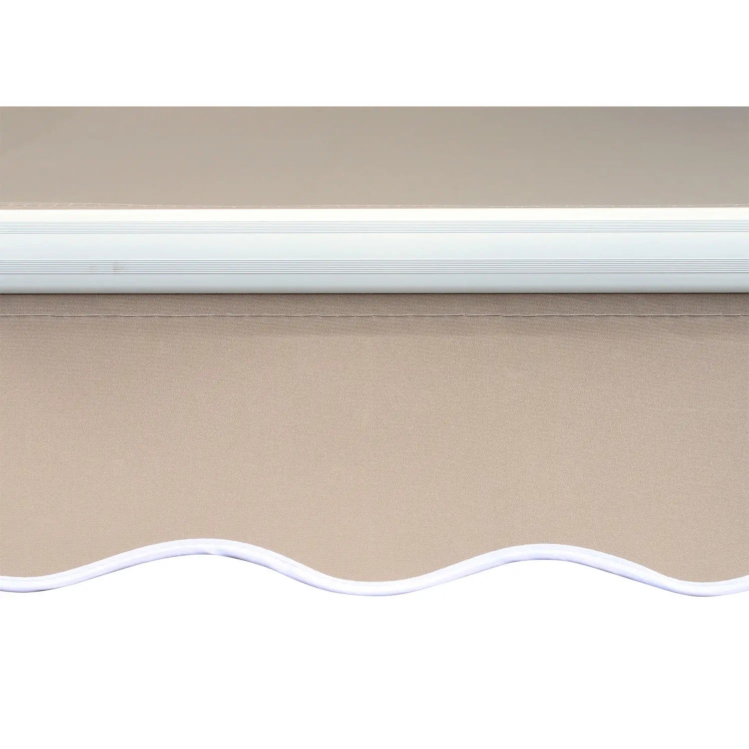 Awning Folding Arm 3m Balcony Sunshade - Beige