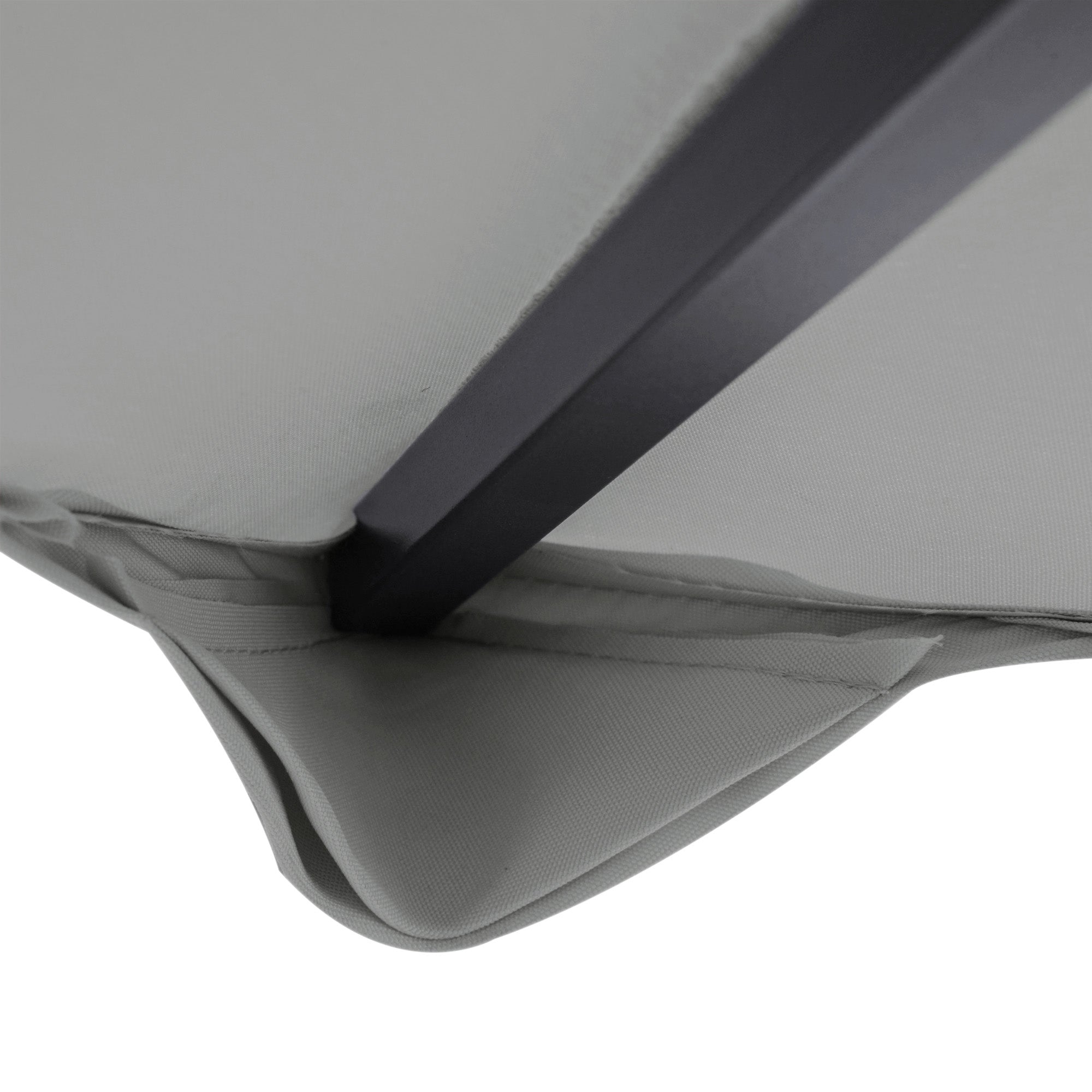 Gazebo Top Cover Replacement, 3m Double Tier Canopy Pavilion Roof, Light Grey