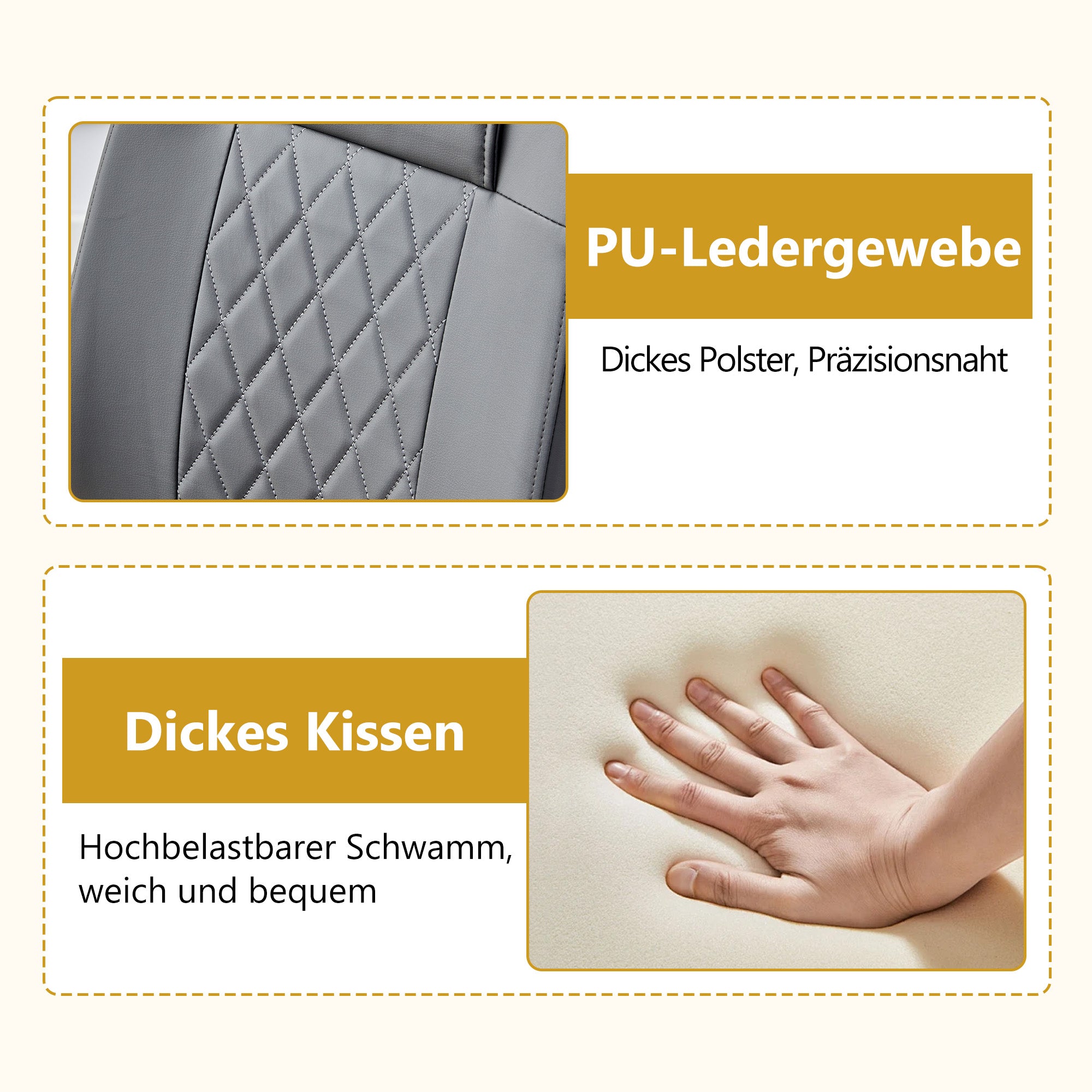 Scandinavian Dining Chairs, Mesh Back, Metal Legs, Dark Grey PU Leather