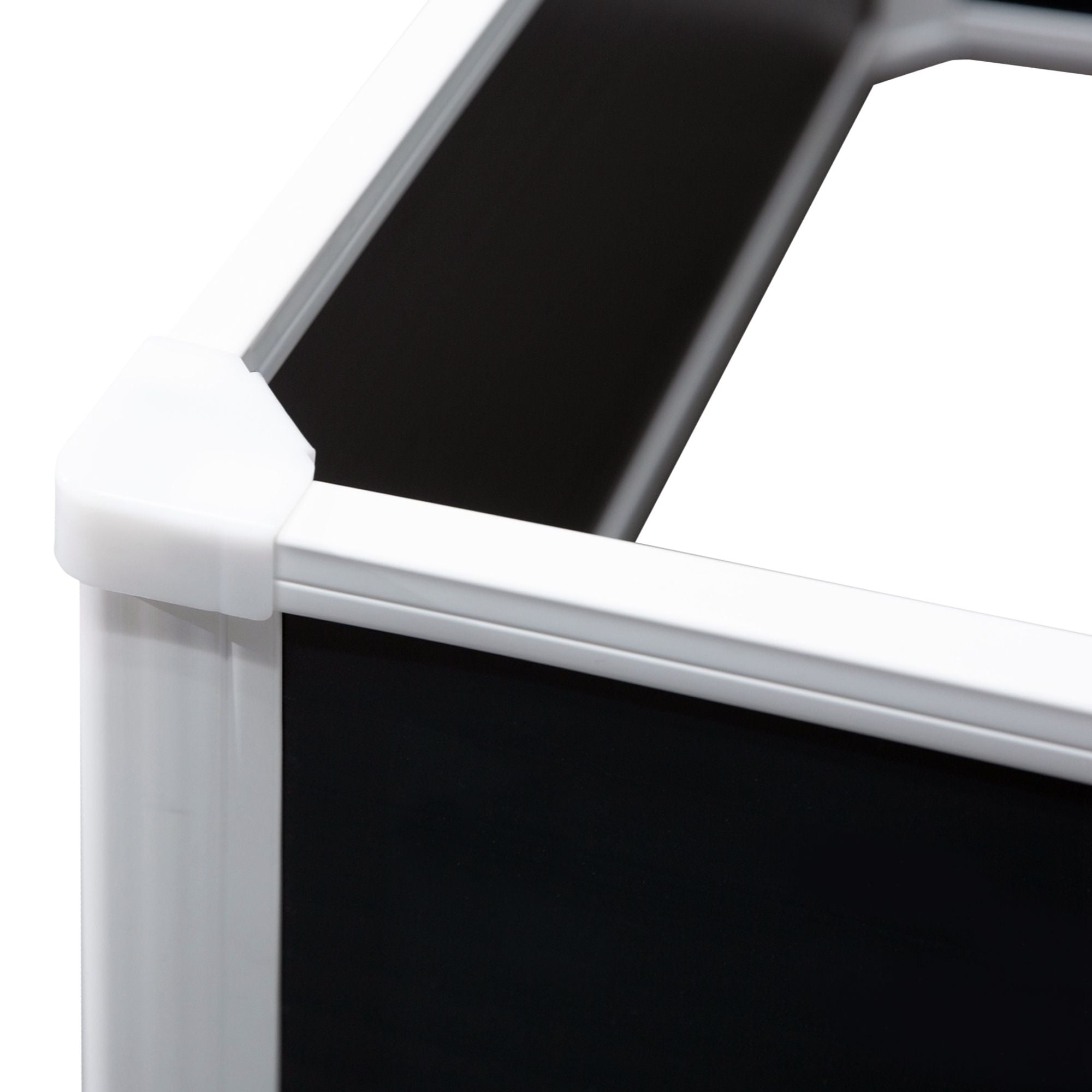 Raised Bed, Flower Box Planter with Drainage, Plastic Gray