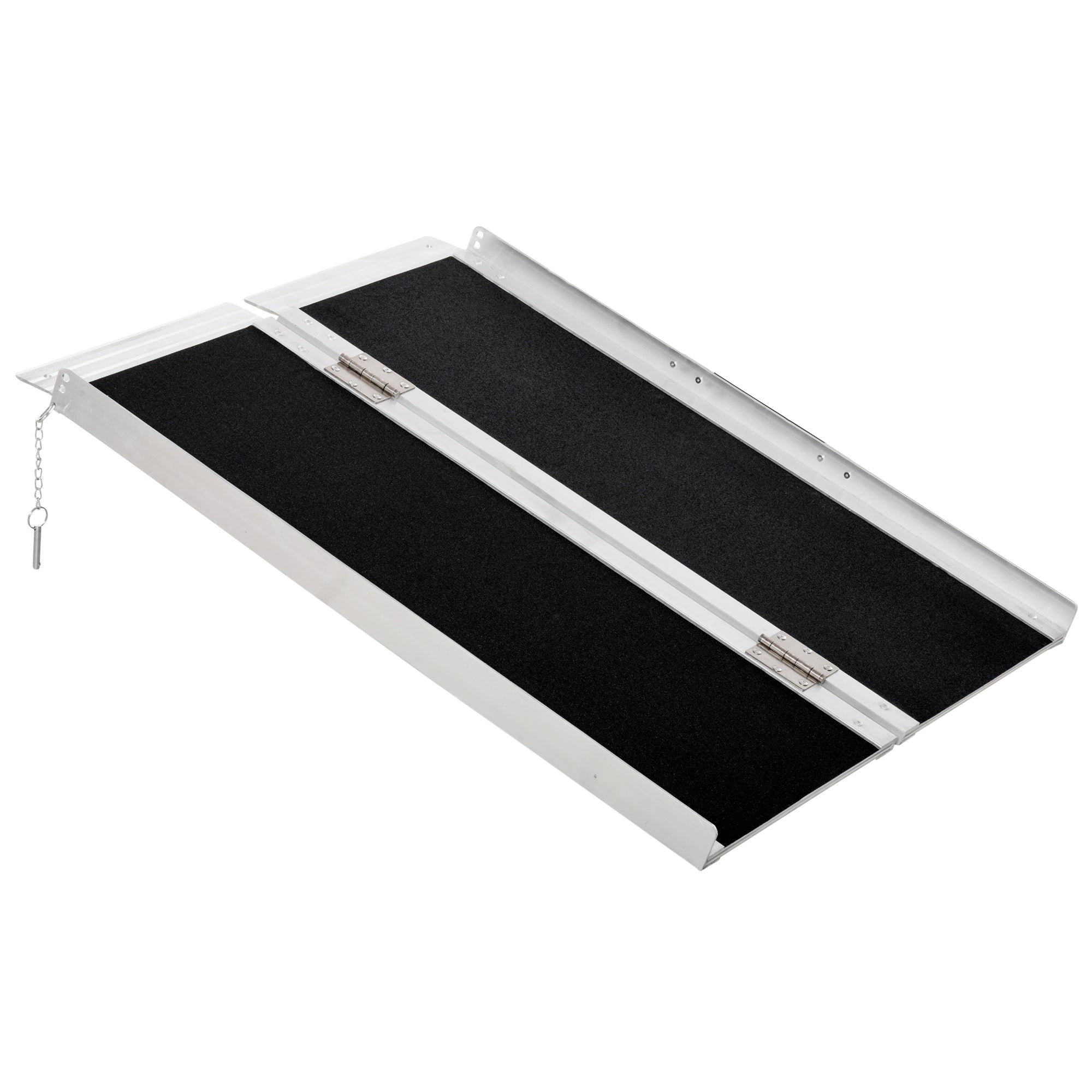 Wheelchair Ramp, Foldable 270 kg, Black