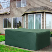 Protective Cover 210x140x80cm Garden Furniture 600D Oxford Fabric, Green