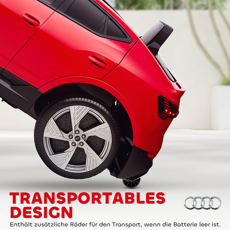 Children's Electric Car with Remote Control and Music Function, Red