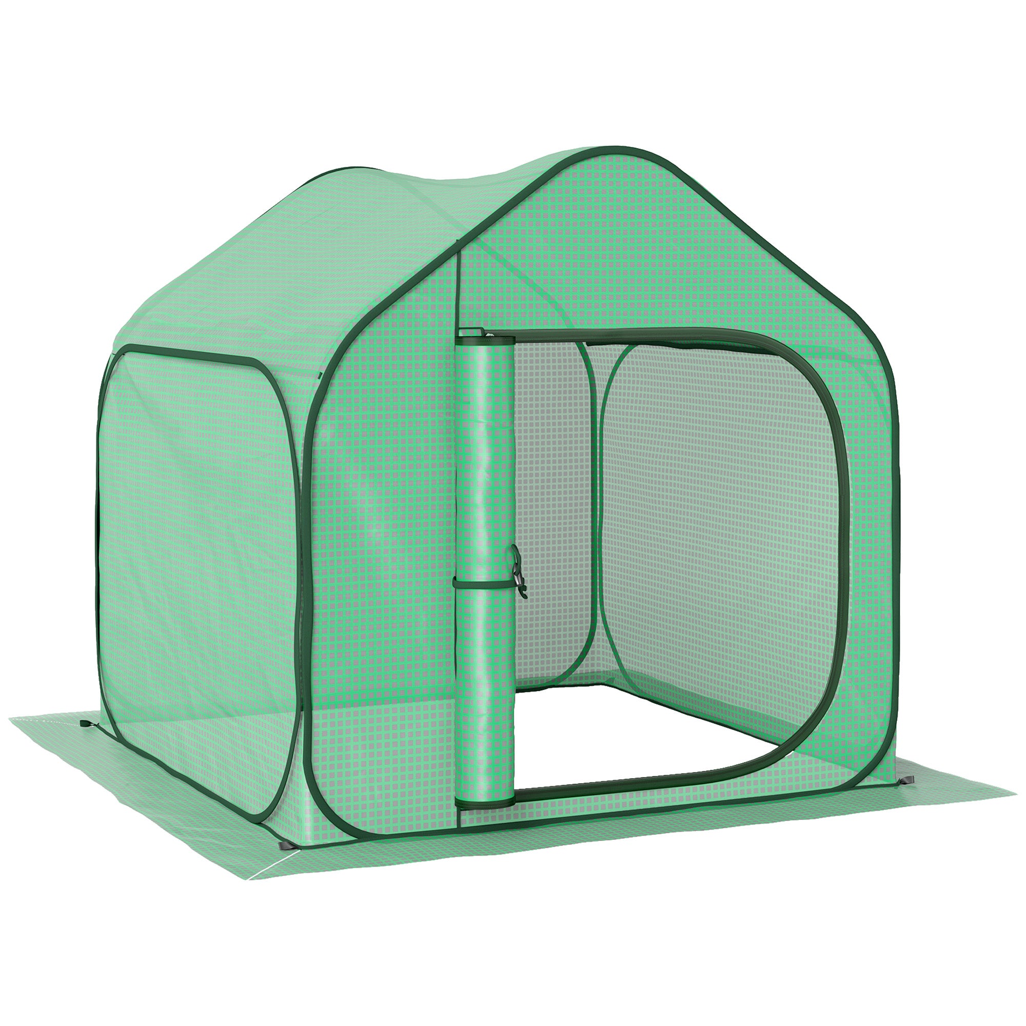 Pop-Up Greenhouse 150 x 148cm Green
