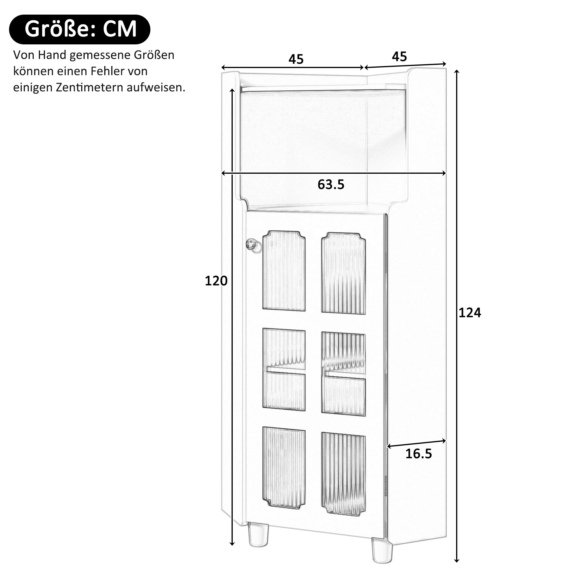 Corner Cabinet Modern LED App Control Storage - Black Lacquer